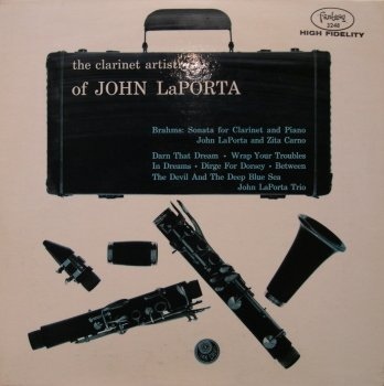 JOHN LAPORTA - The Clarinet Artistry of John LaPorta cover 