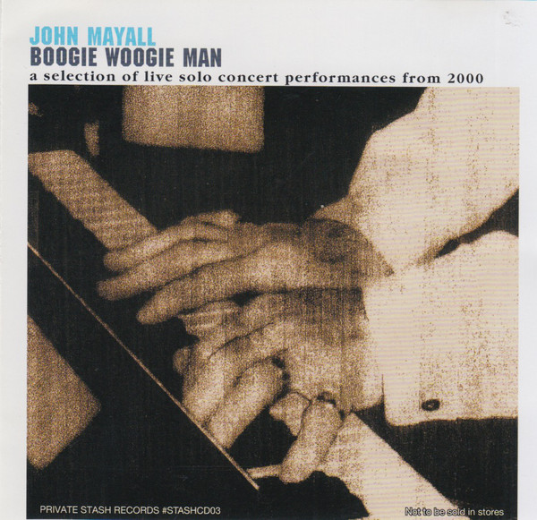 JOHN MAYALL - Boogie Woogie Man cover 