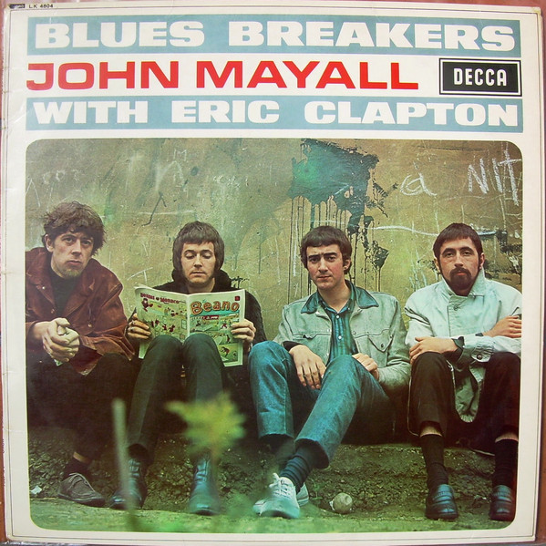 JOHN MAYALL - John Mayall With Eric Clapton ‎: Blues Breakers cover 