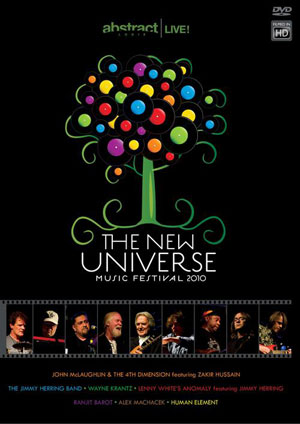 JOHN MCLAUGHLIN - Abstract Logix Live! / The New Universe Music Festival 2010 cover 