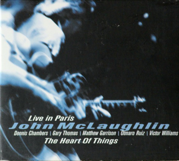 JOHN MCLAUGHLIN - The Heart of Things: Live in Paris cover 