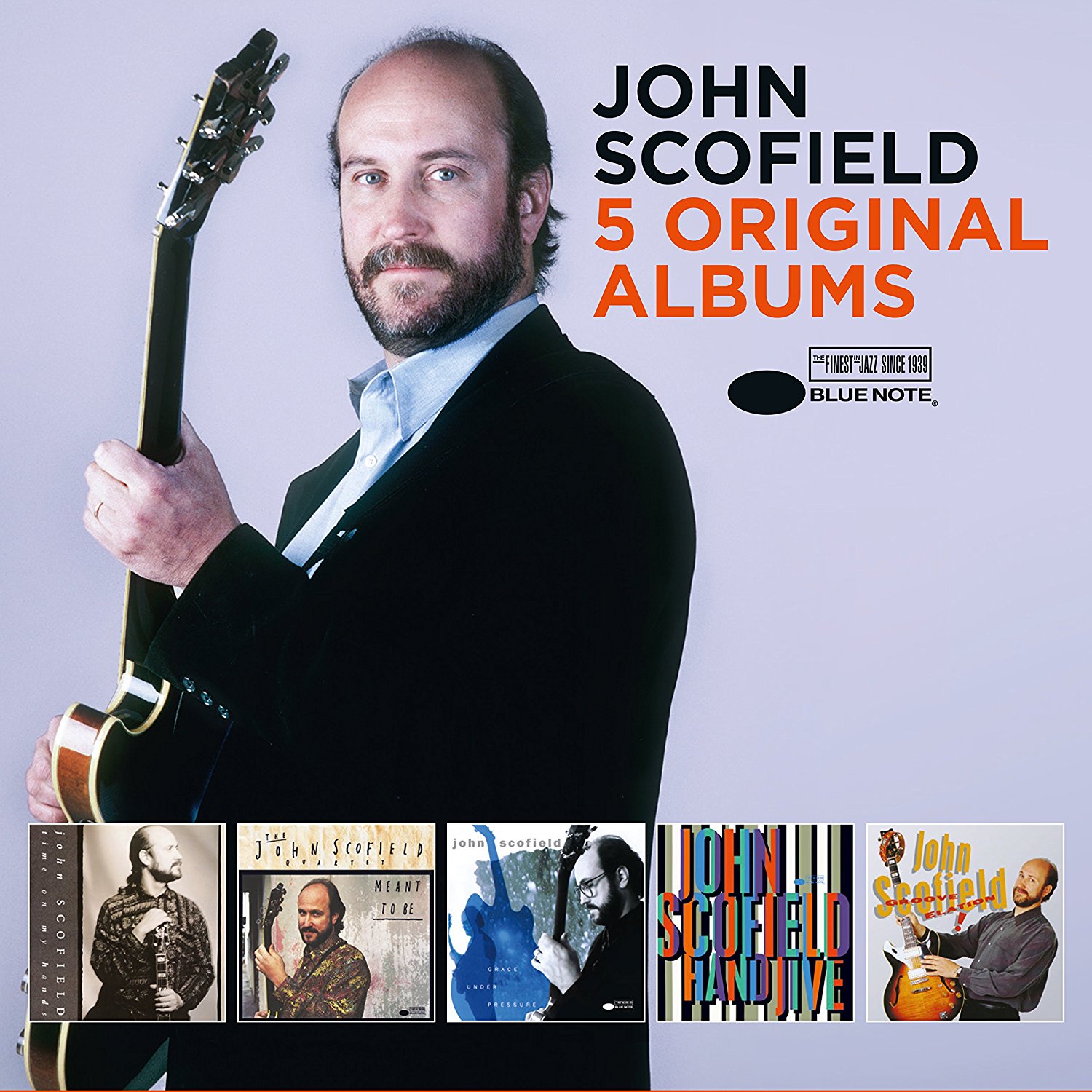JOHN SCOFIELD - 5 Original Albums cover 