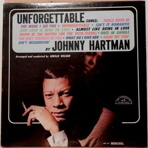 JOHNNY HARTMAN - Unforgettable Songs cover 