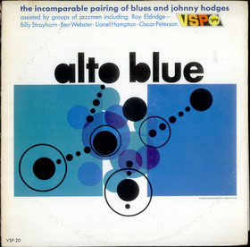 JOHNNY HODGES - Alto Blue cover 