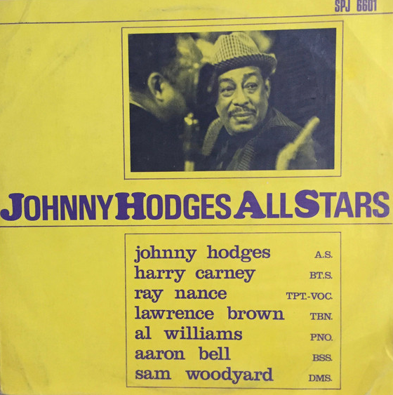 JOHNNY HODGES - Johnny Hodges Allstars cover 