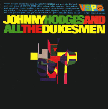 JOHNNY HODGES - Johnny Hodges & All The Duke's Men cover 