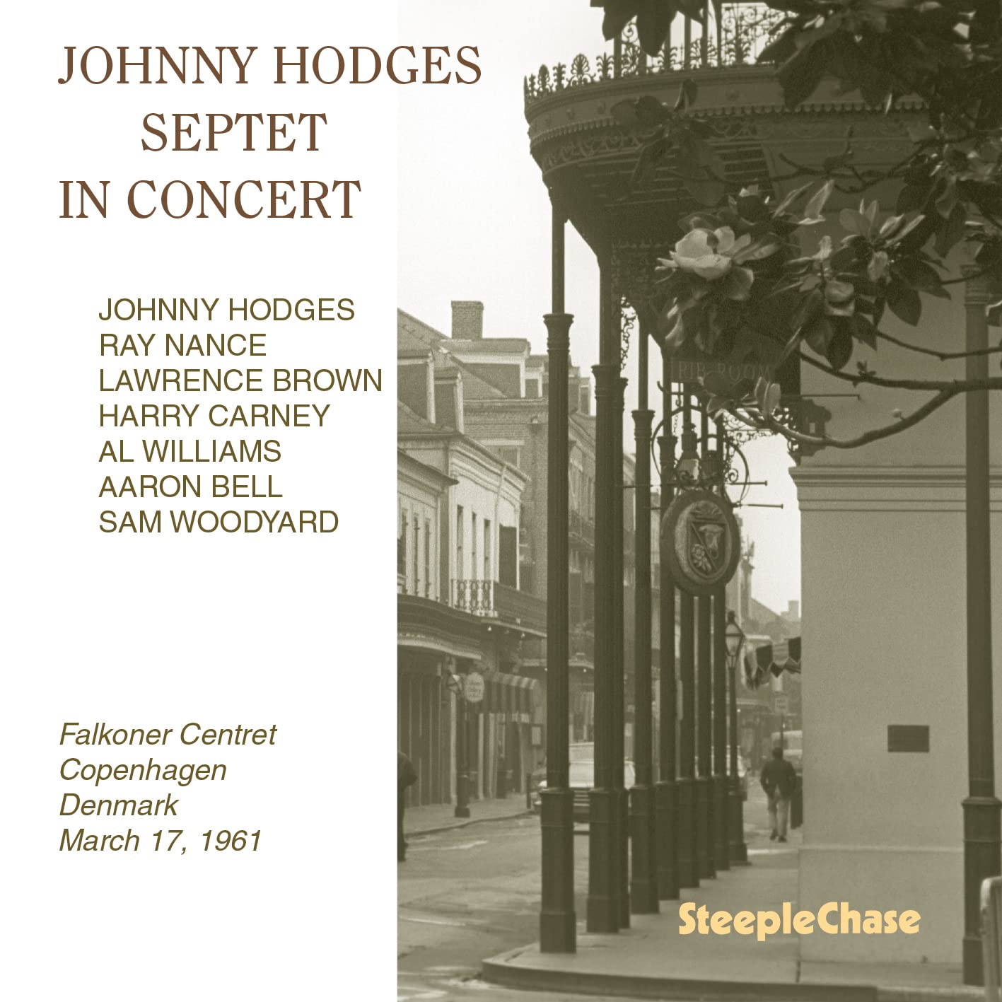 JOHNNY HODGES - Johnny Hodges Septet : In Concert cover 