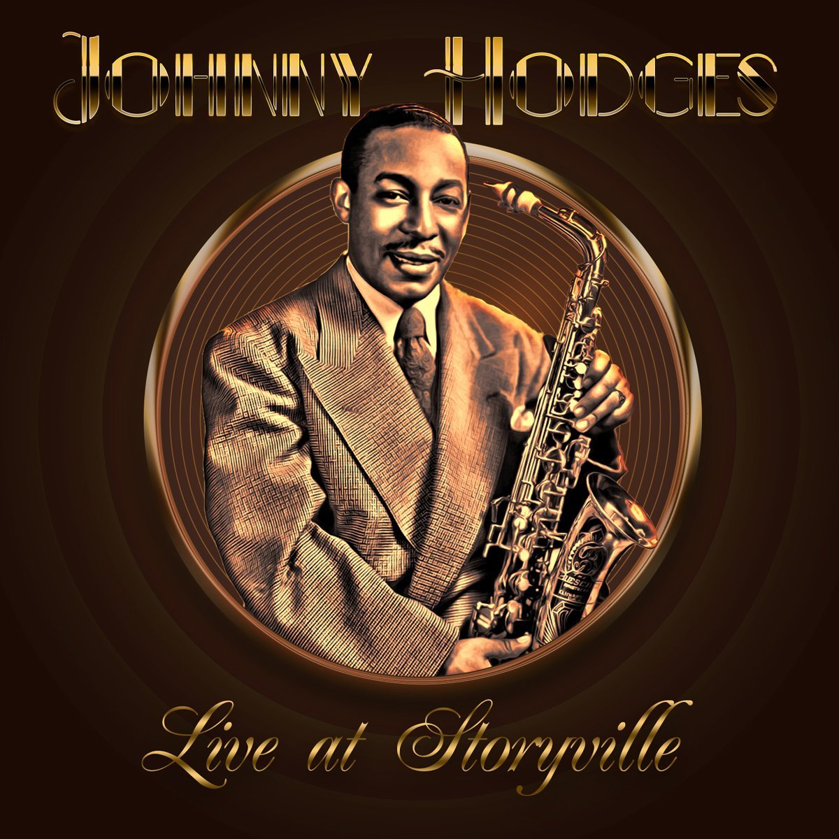 JOHNNY HODGES - Live At Storyville cover 