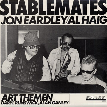 JON EARDLEY - Jon Eardley / Al Haig ‎: Stablemates cover 