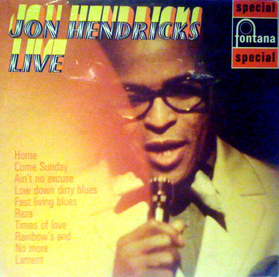 JON HENDRICKS - Live cover 