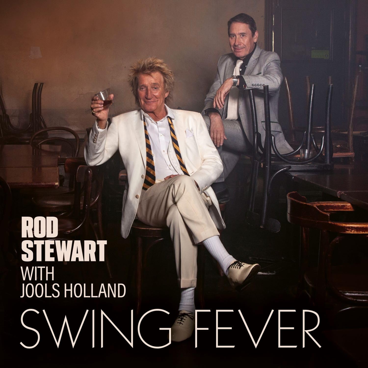 JOOLS HOLLAND - Rod Stewart with Jools Holland : Swing Fever cover 
