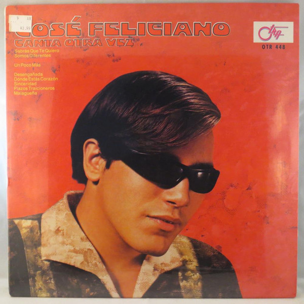 JOSÉ FELICIANO - Canta Otra Vez cover 
