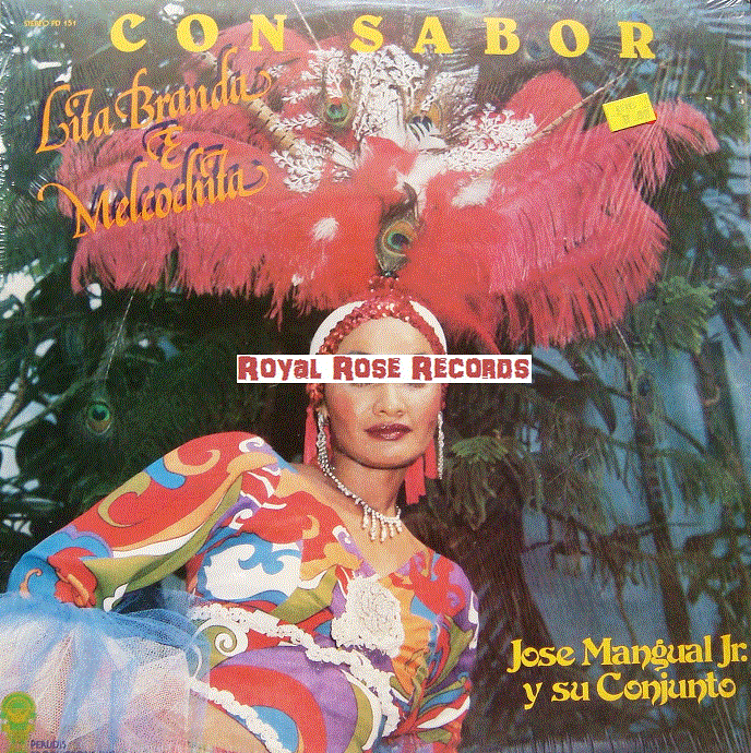 JOSÉ MANGUAL JR. - José Mangual Jr., Lita Branda, Melcochita ‎: Con Sabor cover 