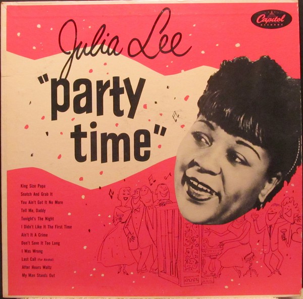 JULIA LEE - Party Time cover 