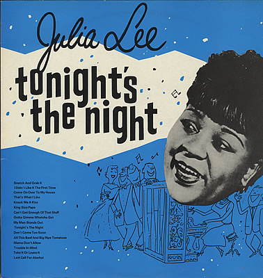 JULIA LEE - Tonight's The Night cover 