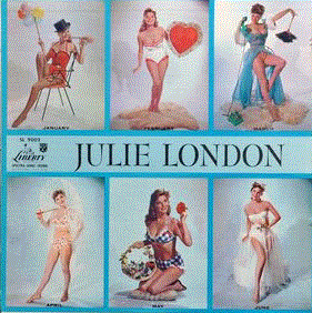 JULIE LONDON - Calendar Girl cover 