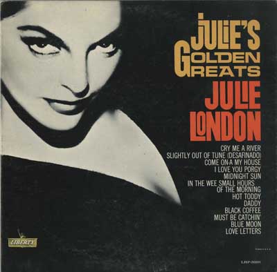 JULIE LONDON - Julie's Golden Greats cover 