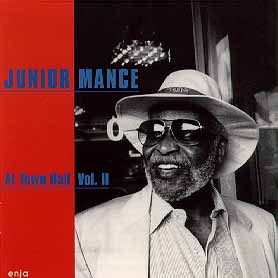 JUNIOR MANCE - At Town Hall Vol. 2 cover 