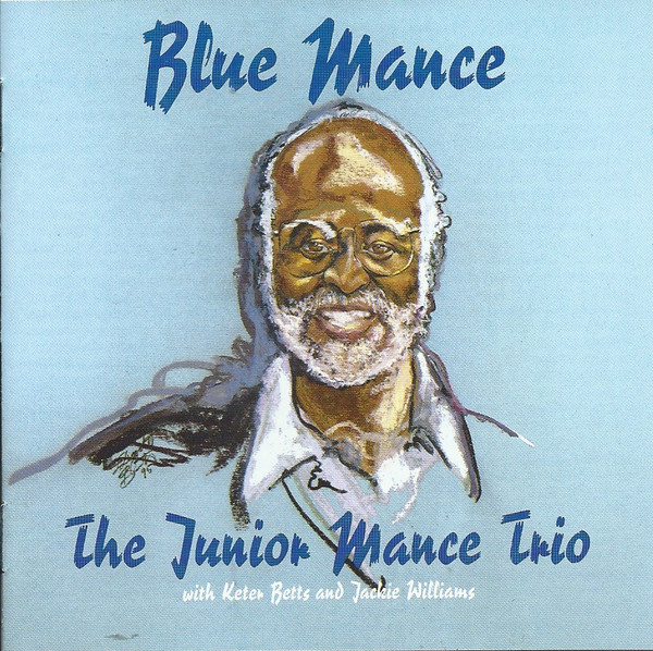 JUNIOR MANCE - The Junior Mance Trio : Blue Mance cover 