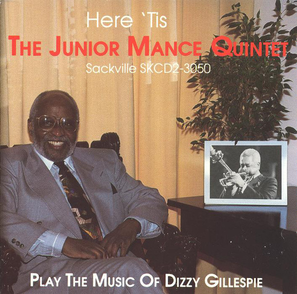 JUNIOR MANCE - Junior Mance Quintet ‎: Here 'Tis cover 