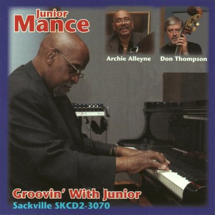 JUNIOR MANCE - Junior Mance Trio ‎: Groovin' With Junior cover 