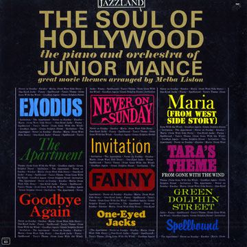 JUNIOR MANCE - The Soul of Hollywood cover 