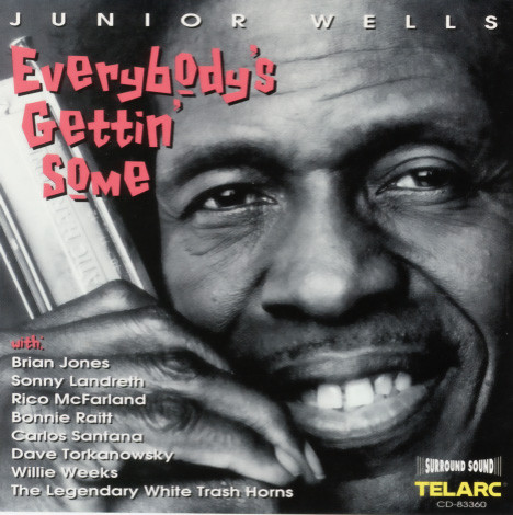 JUNIOR WELLS - Everybody's Gettin' Some cover 