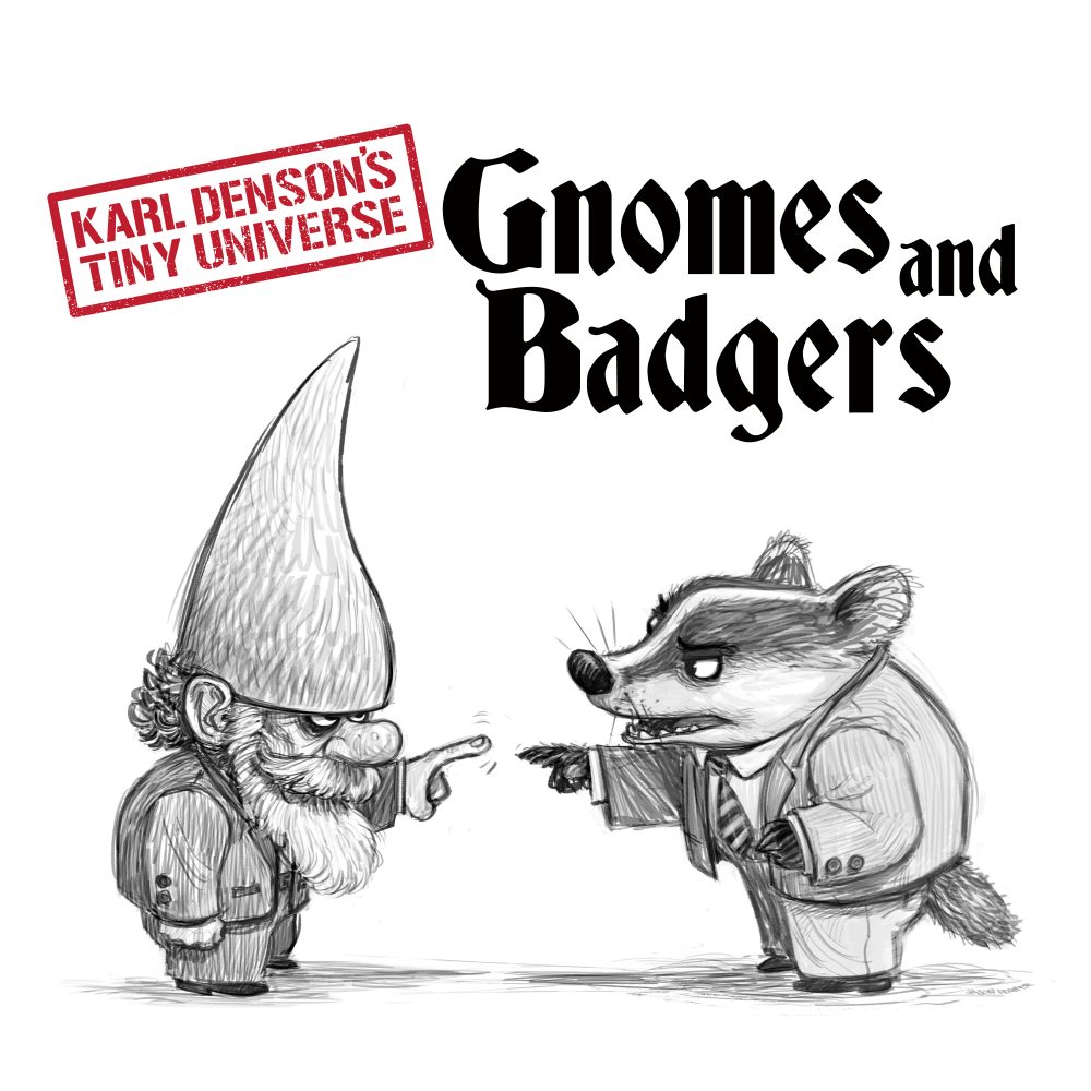 KARL DENSON - Gnomes And Badgers cover 