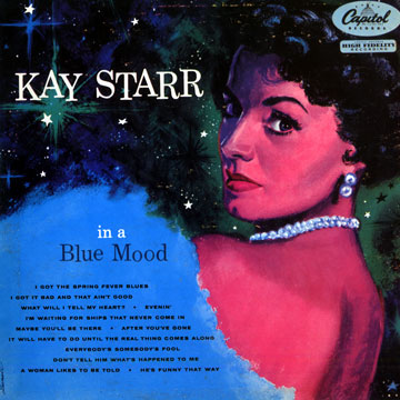 KAY STARR - In A Blue Mood cover 