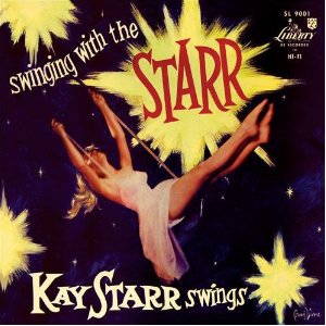 KAY STARR - Swingin' with Kay Starr cover 