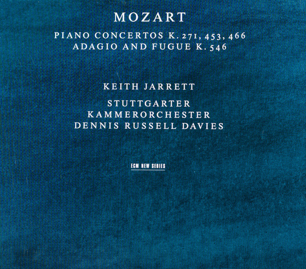KEITH JARRETT - Mozart ‎– Piano Concertos K. 271, 453, 466 / Adagio And Fugue K. 546 cover 