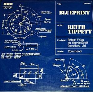 KEITH TIPPETT - Blueprint cover 