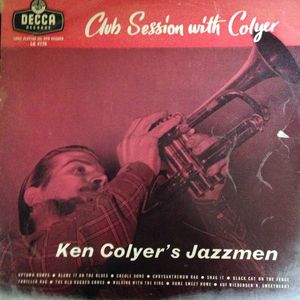 KEN COLYER - Club Session with Colyer cover 