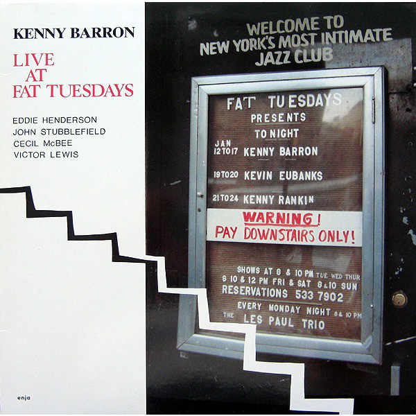 KENNY BARRON - Live at Fat Tuesdays cover 