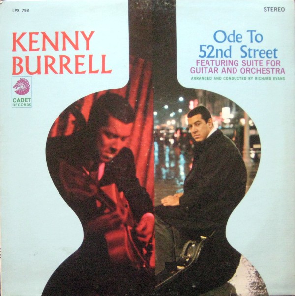 KENNY BURRELL - Ode To 52nd Street cover 