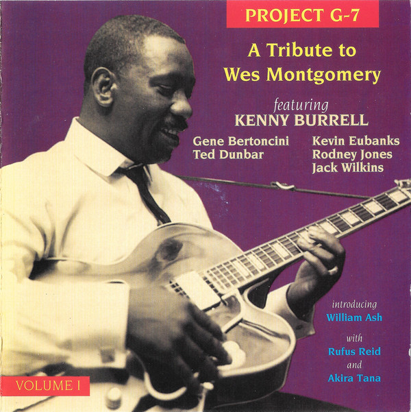 KENNY BURRELL - Project G-7 : Tribute to Wes Montgomery vol.1 cover 