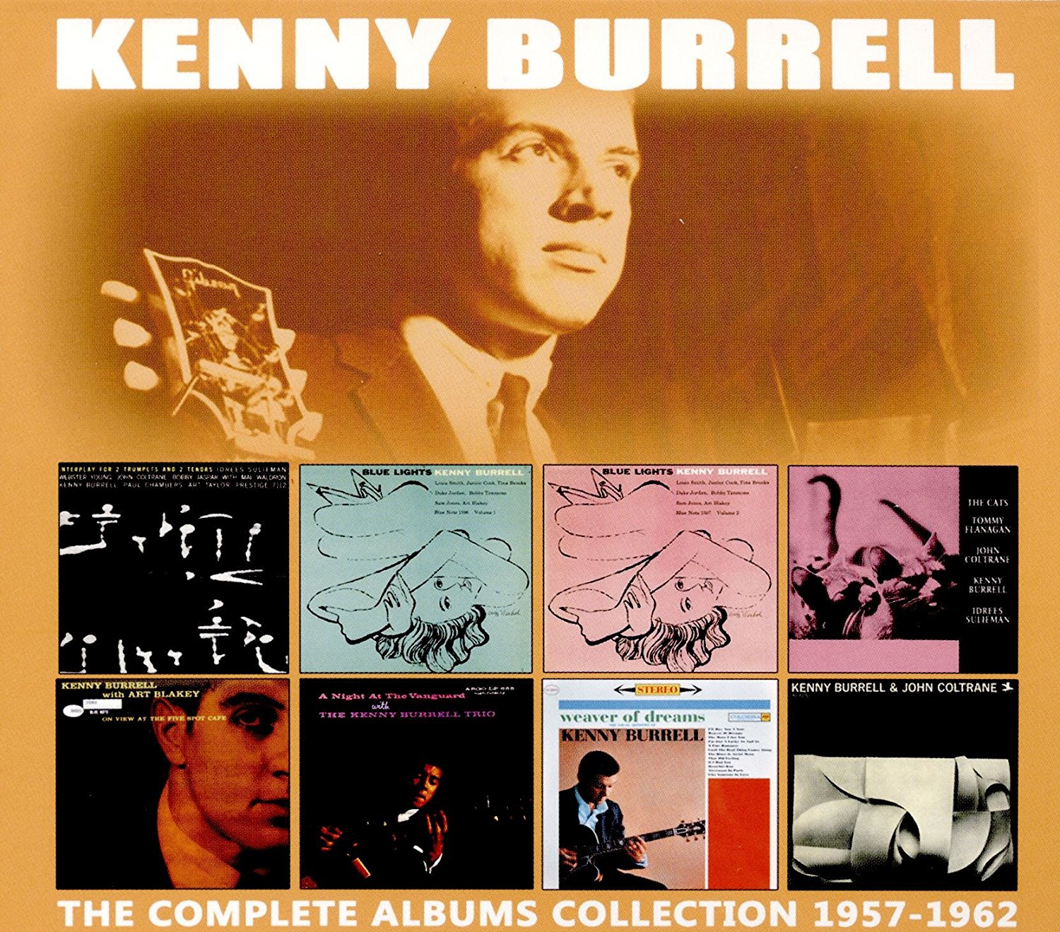 KENNY BURRELL - The Complete Albums Collection 1957-1962 cover 