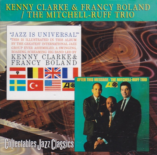 KENNY CLARKE - Kenny Clarke, Francy Boland, The Mitchell-Ruff Duo ‎: Jazz Is Universal / After This Message cover 