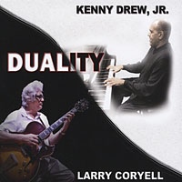 KENNY DREW JR - Kenny Drew, Jr. & Larry Coryell ‎: Duality cover 