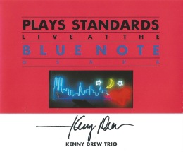 KENNY DREW - Kenny Drew Trio Plays Standards Live at The Blue Note Osaka cover 