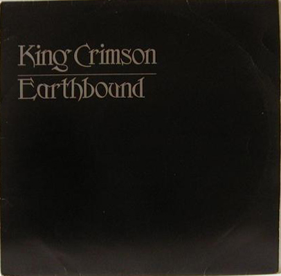 KING CRIMSON - Earthbound cover 