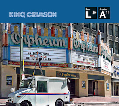 KING CRIMSON - Live At The Orpheum cover 