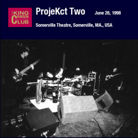 KING CRIMSON - Somerville Theatre, Somerville, MA., USA (06.28.1998) cover 