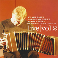 KLAUS PAIER - Live, Vol.2 cover 