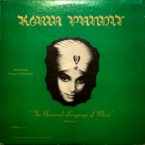 KORLA PANDIT - The Universal Language Of Music, Volume 1 cover 