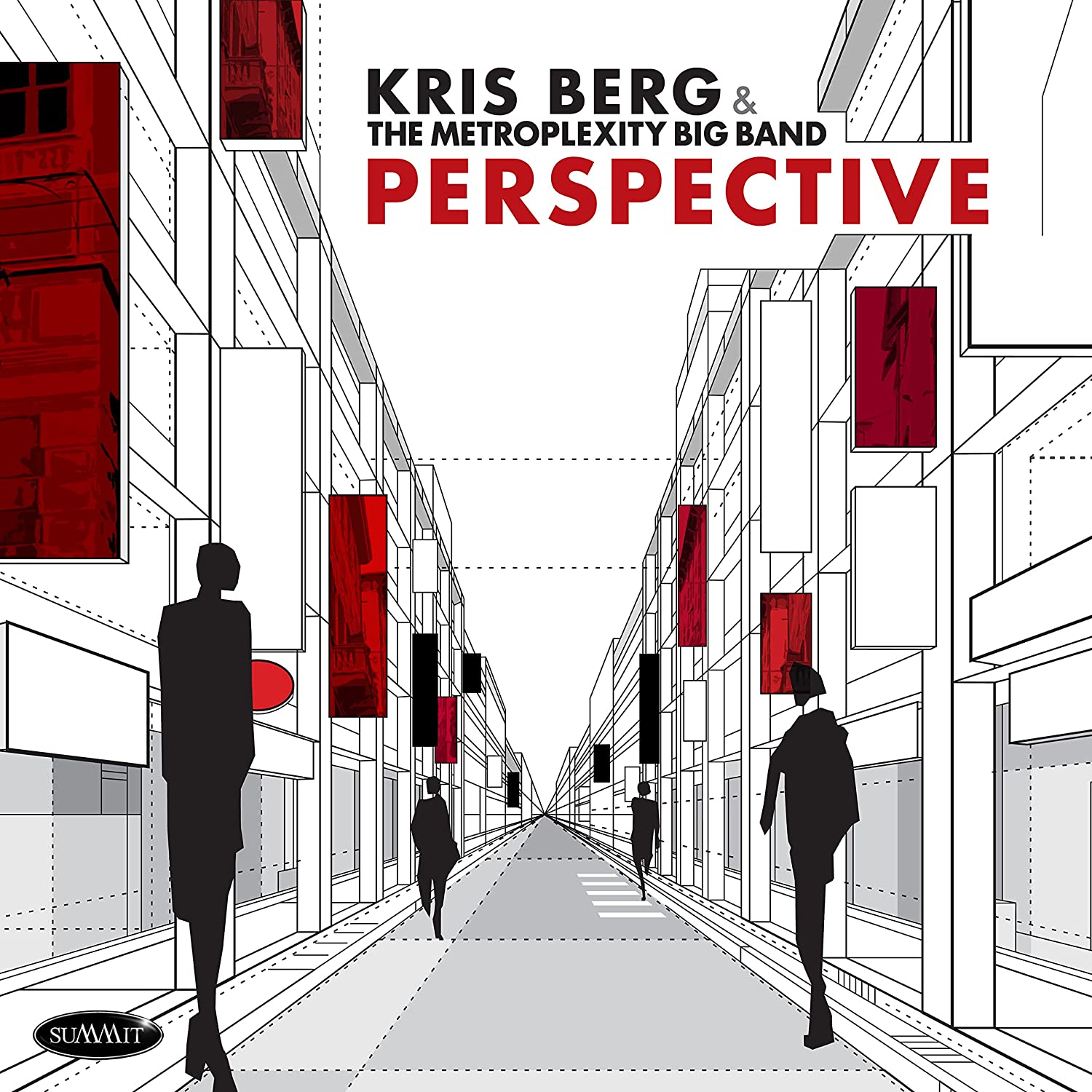 KRIS BERG - Kris Berg & The Metroplexity Big Band : Perspective cover 