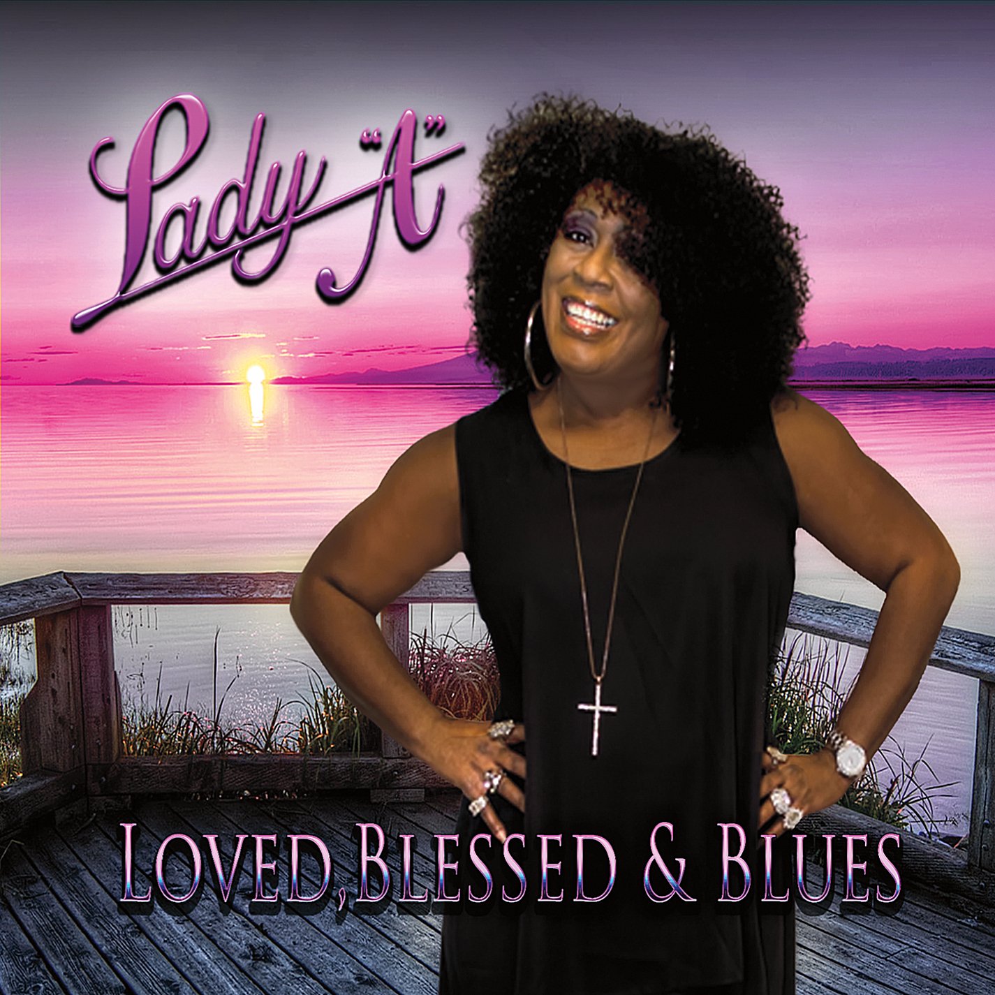 LADY A (ANITA WHITE) - Loved, Blessed and Blues cover 