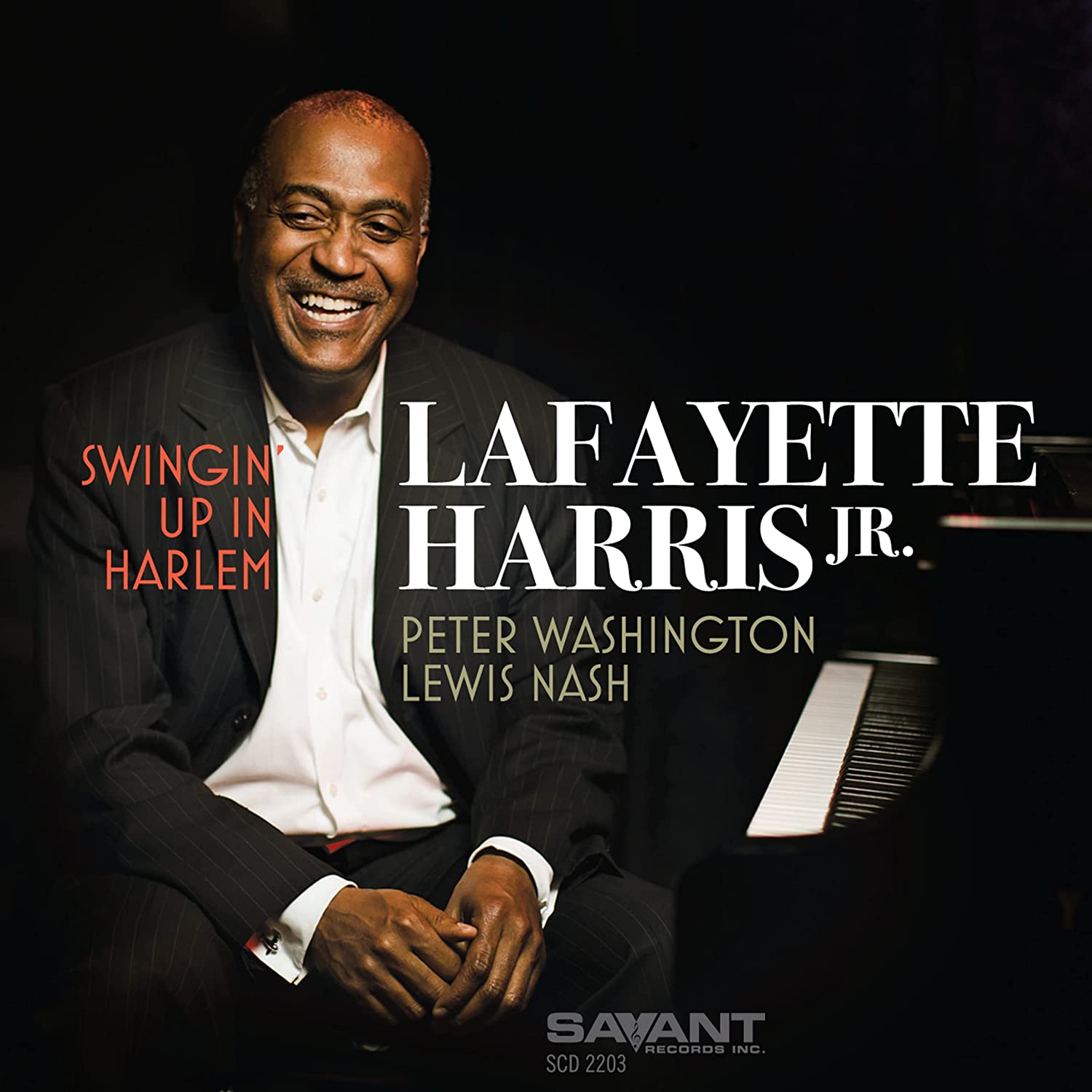 LAFAYETTE HARRIS JR - Swingin' Up in Harlem cover 