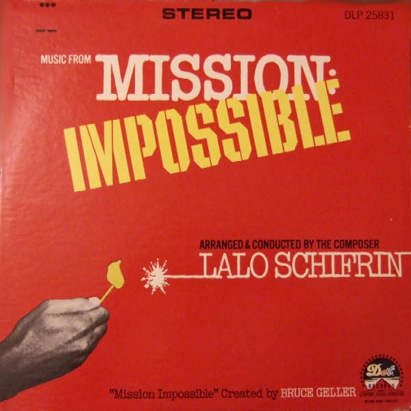 LALO SCHIFRIN - Music From Mission: Impossible cover 
