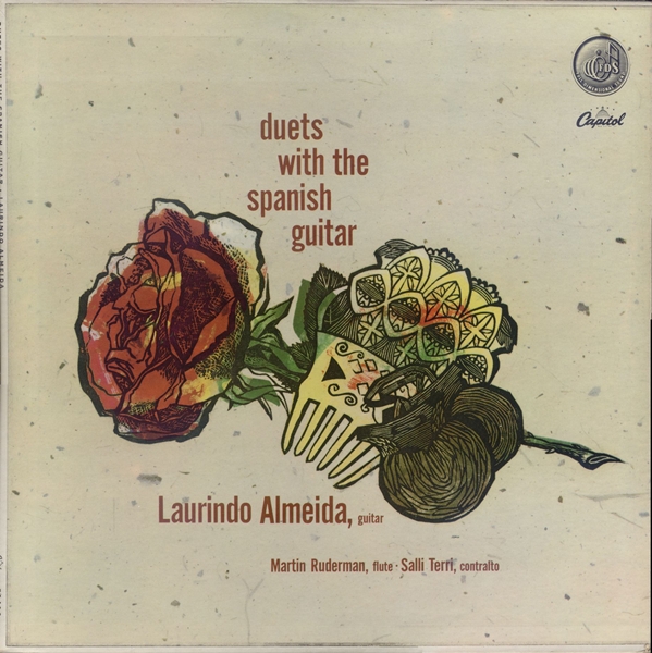 LAURINDO ALMEIDA - Duets With The Spanish Guitar cover 